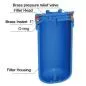 Preview: 2-stufiges 10 Zoll Big Blue Filtrationssystem für das ganze Haus Preview: 2-stufiges 10 Zoll Big Blue Filtrationssystem für das ganze Haus