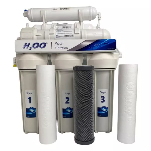 6-stufiges Umkehrosmose-System RO-RX6-H2OO inkl. 12 Liter Tank - 2 6-stufiges Umkehrosmose-System RO-RX6-H2OO inkl. 12 Liter Tank - 2