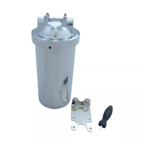 Edelstahl Filtergehäuse 10 Zoll BIG Edelstahl Filtergehäuse 10 Zoll BIG