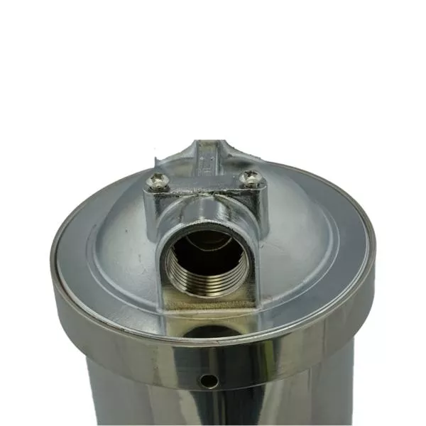 Edelstahl Filtergehäuse 10 Zoll BIG Edelstahl Filtergehäuse 10 Zoll BIG